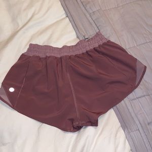 COPY - Lululemon purple hottie hot shorts